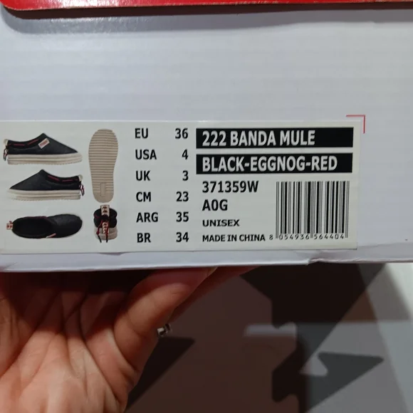 NWT Kappa 222 banda mules size men's 4 - Picture 5 of 5